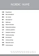 Nordic Home LGT-107 User Manual предпросмотр