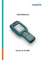 Preview for 1 page of Nordic ID PL3000 User Manual