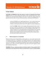 Предварительный просмотр 11 страницы Nordic ID RF650 Direct User Manual