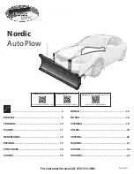 Предварительный просмотр 1 страницы Nordic Plow Auto Plow Quick Start Manual