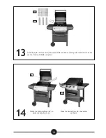 Предварительный просмотр 14 страницы NORDIC SEASON CUSTER GG501799 Assembly, Use And Instruction Manual