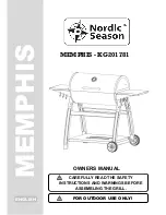 Предварительный просмотр 1 страницы NORDIC SEASON MEMPHIS KG201781 Owner'S Manual