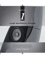 Preview for 1 page of Nordic Tone 1 Owner'S Manual