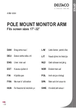 Nordic DELTACO ARM-0304 User Manual preview