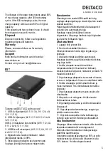 Preview for 5 page of Nordic DELTACO PB-C1000 User Manual