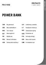 Nordic Deltaco PB-C1002 User Manual preview