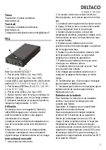 Preview for 7 page of Nordic Deltaco PB-C1002 User Manual