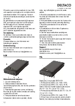 Preview for 12 page of Nordic Deltaco PB-C1002 User Manual