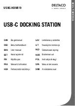 Nordic DELTACO USBC-HDMI19 User Manual preview