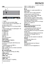 Preview for 2 page of Nordic DELTACO USBC-HDMI21 User Manual