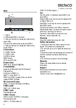 Preview for 4 page of Nordic DELTACO USBC-HDMI21 User Manual