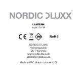 Preview for 37 page of Nordic D'LUXX LANTERN S User Manual