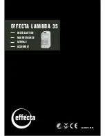 Nordic EFFECTA LAMBDA 35 Installation, Maintenance, Service, Assembly предпросмотр