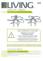 Nordica 052-1191-4 Important Safety Instructions Manual preview