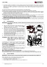 Предварительный просмотр 27 страницы Nordica CLEO COMBI Bordeaux Instructions For Installation, Use And Maintenance Manual