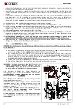 Предварительный просмотр 42 страницы Nordica CLEO COMBI Bordeaux Instructions For Installation, Use And Maintenance Manual