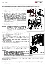 Предварительный просмотр 43 страницы Nordica CLEO COMBI Bordeaux Instructions For Installation, Use And Maintenance Manual