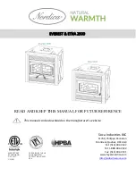 Preview for 1 page of Nordica ETNA 2500 Manual