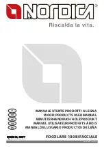 Nordica FOCOLARE 100 BIFACCIALE User Manual preview