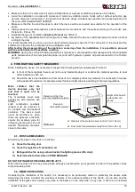 Предварительный просмотр 19 страницы Nordica GHISA Instructions For Installation, Use And Maintenance Manual