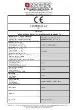 Предварительный просмотр 59 страницы Nordica GHISA Instructions For Installation, Use And Maintenance Manual