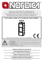 Nordica GIADA Instructions For Installation, Use And Maintenance Manual preview