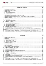 Preview for 4 page of Nordica INSERTO 60 Instructions For Installation, Use And Maintenance Manual