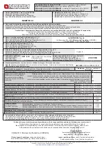 Preview for 57 page of Nordica INSERTO 60 Instructions For Installation, Use And Maintenance Manual
