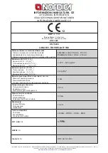 Preview for 55 page of Nordica LUNA BII Instructions For Installation, Use And Maintenance Manual