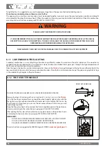 Предварительный просмотр 26 страницы Nordica MILLY UL-C Installation And Operating Instructions Manual