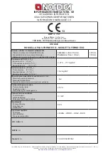 Предварительный просмотр 46 страницы Nordica NICOLETTA FORNO - EVO Instructions For Installation, Use And Maintenance Manual