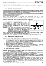 Предварительный просмотр 51 страницы Nordica TERMOSOVRANA Installation, User And Maintenance Instructions