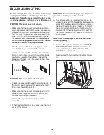 Предварительный просмотр 25 страницы NordicTrack 1500 Treadmill User Manual