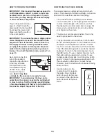 Предварительный просмотр 16 страницы NordicTrack 2150 Treadmill User Manual