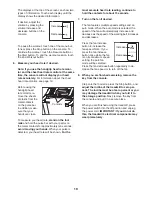 Предварительный просмотр 19 страницы NordicTrack 2150 Treadmill User Manual