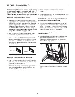 Предварительный просмотр 28 страницы NordicTrack 2150 Treadmill User Manual