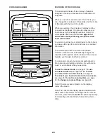 Предварительный просмотр 20 страницы NordicTrack 24035C.0 User Manual