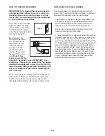 Preview for 19 page of NordicTrack 24887C.0 User Manual