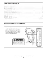 Preview for 2 page of NordicTrack 24917.0 User Manual