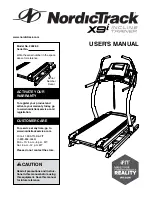 NordicTrack 24928.0 User Manual preview