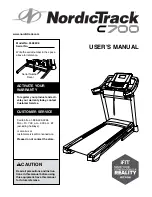 NordicTrack 24988C.0 User Manual preview