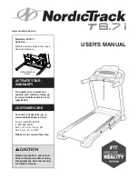 NordicTrack 25021.1 User Manual preview