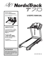 NordicTrack 29822.0 User Manual preview