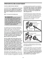 Preview for 10 page of NordicTrack 3000r Treadmill User Manual