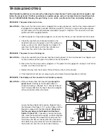 Preview for 29 page of NordicTrack 3000r Treadmill User Manual