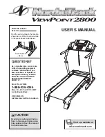 Предварительный просмотр 1 страницы NordicTrack 30602.0 User Manual