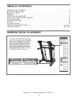 Предварительный просмотр 2 страницы NordicTrack 30703.0 User Manual