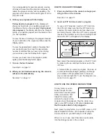 Предварительный просмотр 15 страницы NordicTrack 30706.1 User Manual