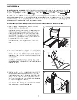 Preview for 6 page of NordicTrack 3500 Treadmill User Manual