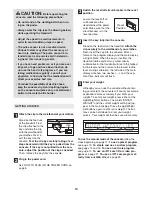 Preview for 10 page of NordicTrack 3500 Treadmill User Manual